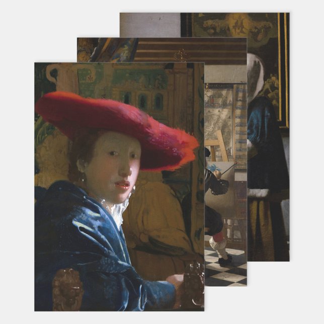 Hoja De Papel De Regalo Johannes Vermeer - Selección de obras maestras (Subido por el creador)