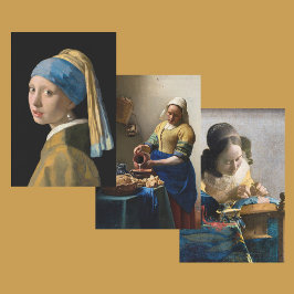 Hoja De Papel De Regalo Johannes Vermeer - Selección de obras maestras