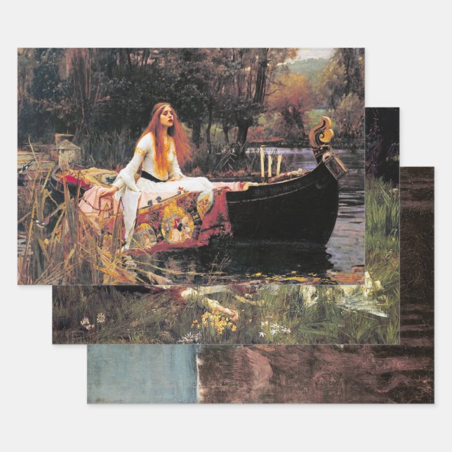 Hoja De Papel De Regalo John Williams Waterhouse Pre Raphaelite (Set)