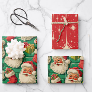 Hoja De Papel De Regalo Jolly Old St. Nick