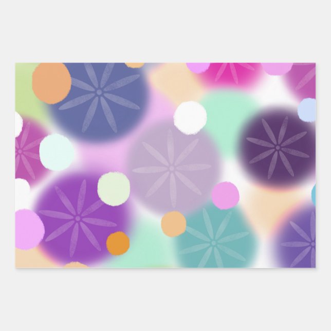 Hoja De Papel De Regalo Joyful Heart Holiday Wrapping Paper Collection (Anverso)