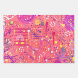 Hoja De Papel De Regalo Jubilation: Maximalist Art