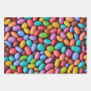 Hoja De Papel De Regalo Judías de Gelatina