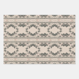 Hoja De Papel De Regalo Juego A, Navidades de estilo hawaiano envolver pap