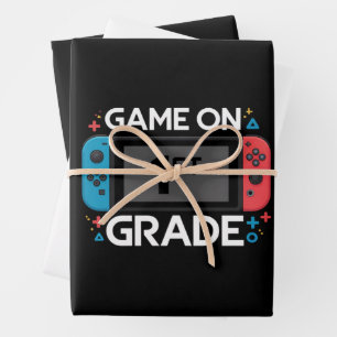 Hoja De Papel De Regalo Juego Activado Grado 1º De Regreso A La Escuela Ga
