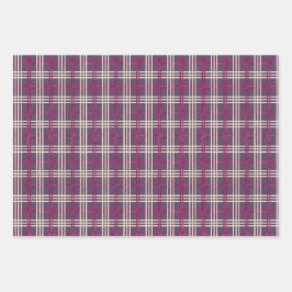 Hoja De Papel De Regalo Juego de cuadradas de ciruela de azúcar