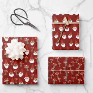 Hoja De Papel De Regalo Juego de envolvimientos para regalo de nómadas y c