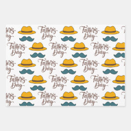 Hoja De Papel De Regalo Juego de papá ganador del Día del Padre