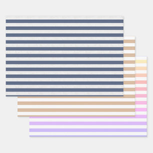 Hoja De Papel De Regalo Juego De Tiras De 3