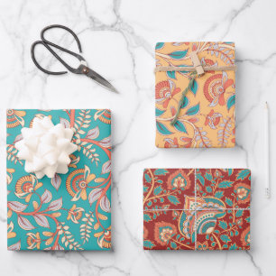 Hoja De Papel De Regalo Kalamkari