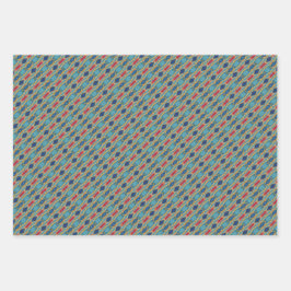 Hoja De Papel De Regalo KaleidoDreams Un Encantador Esplandor de Color Set