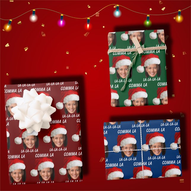 Hoja De Papel De Regalo Kamala Harris (Subido por el creador)