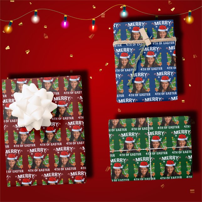 Hoja De Papel De Regalo Kamala Harris Merry 4 De Pascua (Subido por el creador)