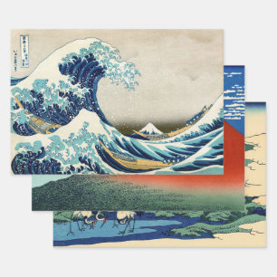 Hoja De Papel De Regalo Katsushika Hokusai - 36 vistas del Monte Fuji