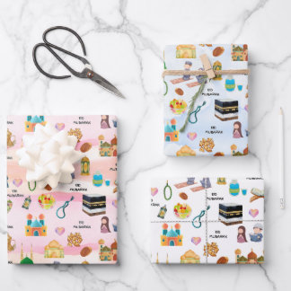Hoja De Papel De Regalo Kids Islamic Gift Wrap – Colourful Eid & Ramadan