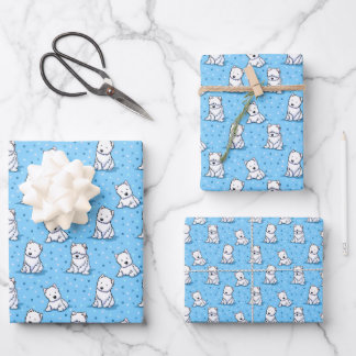 Hoja De Papel De Regalo KiniArt Westies