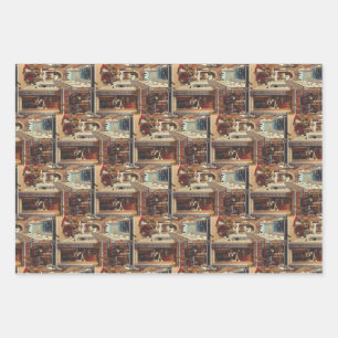 Hoja De Papel De Regalo La Anunciación, con San Emidio