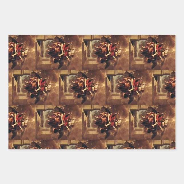 Hoja De Papel De Regalo La Conversión de San Pablo Arte Fino (Anverso)