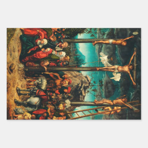 Hoja De Papel De Regalo La Crucifixión por Lucas Cranach el Viejo