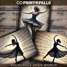 Hoja De Papel De Regalo La danza y la música salvarán al mundo -