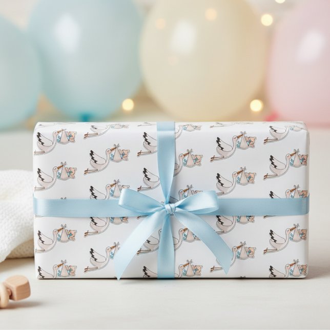Hoja De Papel De Regalo La "entrega especial" (The "Special Delivery" Wrapping Paper Sheets)