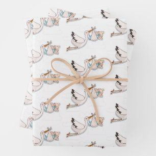 Hoja De Papel De Regalo La "entrega especial"