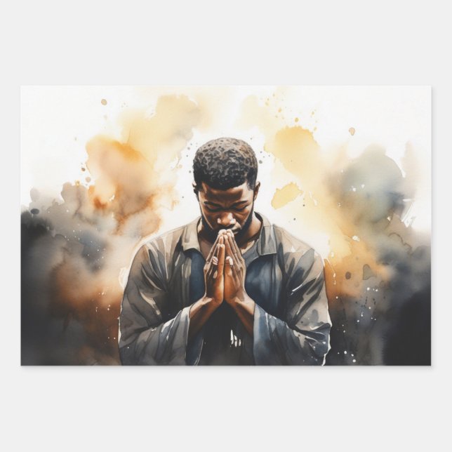 Hoja De Papel De Regalo La fe silenciosa: La devoción represiva de un homb (Anverso)