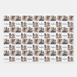 Hoja De Papel De Regalo La mejor coordinación del Día del Padre en Baba