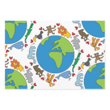 La paz y el amor adoran a los Personalizados anima