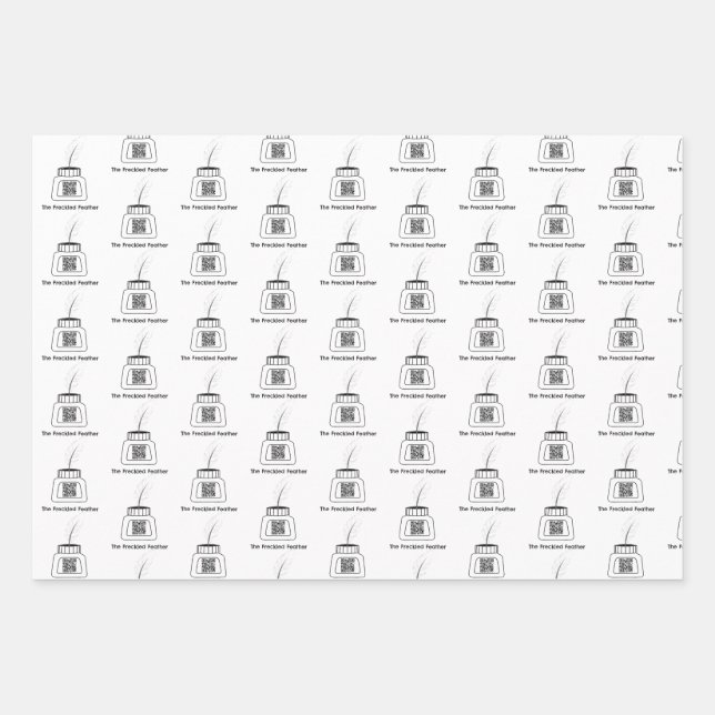 Hoja De Papel De Regalo La pluma temblorosa (Anverso 3)