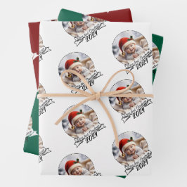 Hoja De Papel De Regalo La primera Navidad del bebé