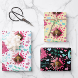 Hoja De Papel De Regalo La teoría de la teoría africana de los Chicas con 