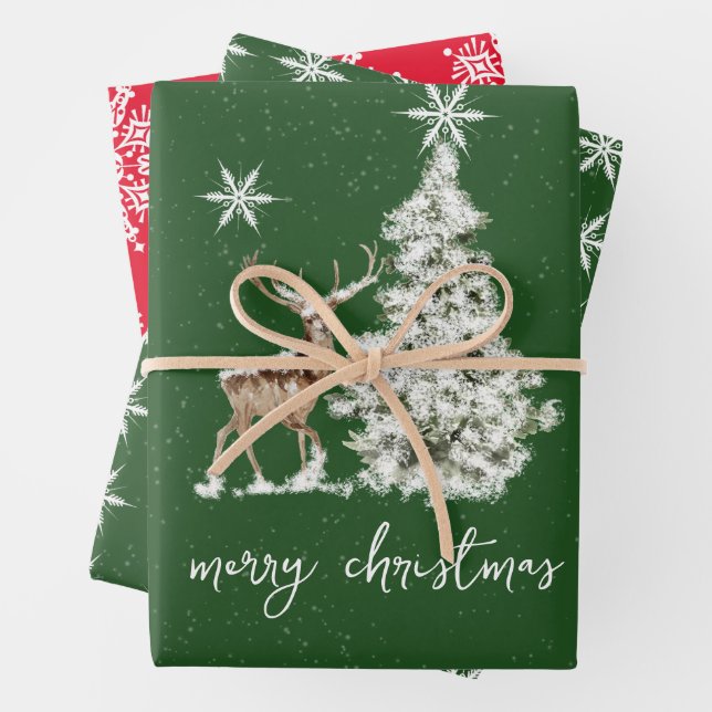 Hoja De Papel De Regalo La tradicional Navidad Rusa (In situ)