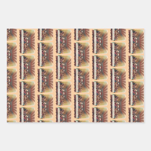 Hoja De Papel De Regalo La Última Cena (Anverso)