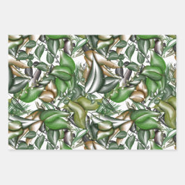 Hoja De Papel De Regalo La vegetación acuática