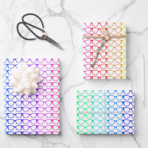 Hoja De Papel De Regalo La vida en color completo - Gafas de sol espectácu