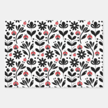 LADYBUGS & FLOWERS
