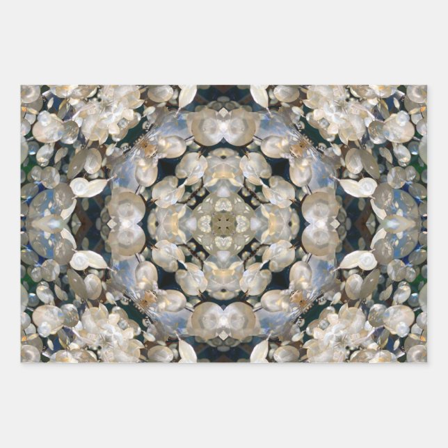 Hoja De Papel De Regalo Lámpara de araña (Anverso)