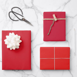 Hoja De Papel De Regalo Lava Lisa Liverpool Lust Rojo Tonos 3
