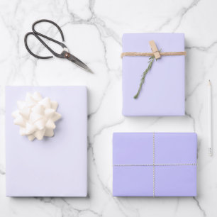Hoja De Papel De Regalo Lavanda Rosa suave color negro pastel blanco sólid