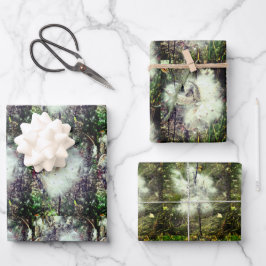 Hoja De Papel De Regalo Lechugas, semillas y seda | Recoleta |