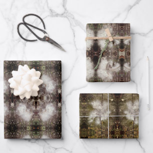 Hoja De Papel De Regalo Lechugas, semillas y seda San Telmo