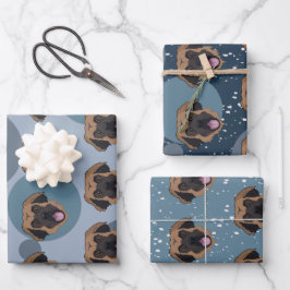 Hoja De Papel De Regalo Leonberger