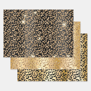 Hoja De Papel De Regalo Leopard Print Classy 