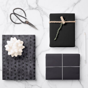 Hoja De Papel De Regalo Leopardo gris