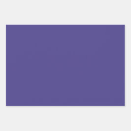 Hoja De Papel De Regalo Llanto Oscuro Real Majestad Púrpura Tones 3 Tonos