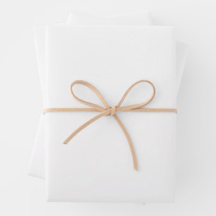Hoja De Papel De Regalo Logotipo de texto promocional retro para empresas
