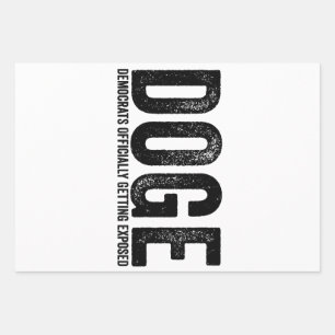 Hoja De Papel De Regalo Los demócratas quedan oficialmente expuestos