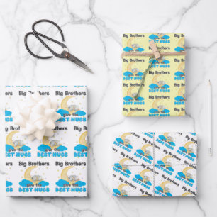 Hoja De Papel De Regalo Los Hermanos Grandes Dan Los Mejores Abrazos - Lun
