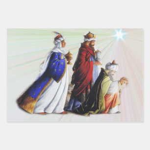 Hoja De Papel De Regalo Los tres regalos mágicos